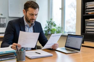 Agent public consultant sa fiche de paie et un simulateur pour anticiper le passage au demi-traitement